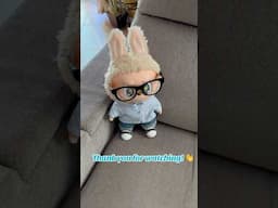 Our very first Labubu 😍 #labubu #labubuthemonsters #labubuunboxing #unboxing #shorts #fyp #foryou