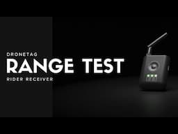 Detecting DJI Drones A Dronetag RIDER Range Test