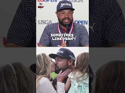 J.J. Spaun Wins US Open on Father's Day 💙