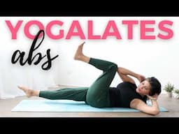 5 min YOGALATES Abs | Quick Yoga Pilates Workout