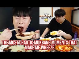 CHAOTIC mukbang moments that make me WHEEZE