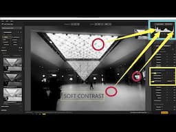 Contrast VS Soft Contrast IN NIK COLLECTION 7 SIVER EFEX  TUTORIAL