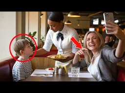 Black Waitress Is Fired For Helping Autism Boy, 2weeks Later 3 SUVs Pull Up At Her House