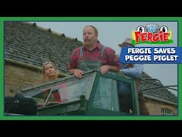The Scrap Dealers Escape! 🏃🏻‍♀️ | Fergie Saves Peggie Piglet | 🚜 Little Grey Fergie