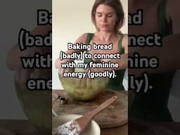 Breadwinner to bread maker. I’m happier now.