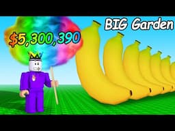 Made Millions with NEW PLANTS on Roblox Grow a Garden....