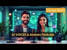 How I Made a Podcast Using AI Voices & Avatars 🎙️