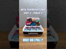 MTG Foundations Jumpstart Boosters - Day 2 - Pack 2 #MTG #magicthegathering #ASMR