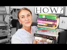 I'm having an amazing reading year! How did I do that?