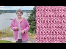 Finished My Crochet Cardigan – Same Pattern, New Size!