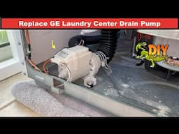 Replace GE Laundry Center Drain Pump FAST and EASY