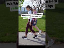 Why you should walk backwards 👀
