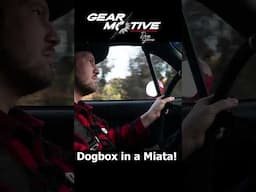 This thing is WILD! Link to full video below 👇 #mazda #miata #dogbox #turbo