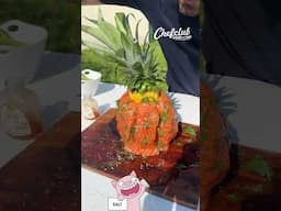 Barbecue summer salmon #Shorts
