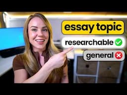 Finding a GOOD Essay Topic: Where to Look and What to Consider