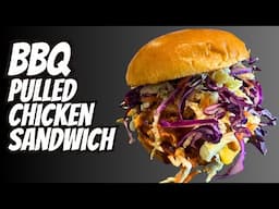 EASY BBQ Pulled Chicken Sandwich in the crockpot! | Tara the Foodie