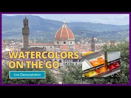 Watercolor on the Go Live Demonstration