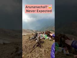 What People did to this Place 😭 #arunachalpradesh #travel #travelling #trekking #motovlog #shorts