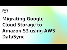Migrating Google Cloud Storage to Amazon S3 using AWS DataSync | Amazon Web Services