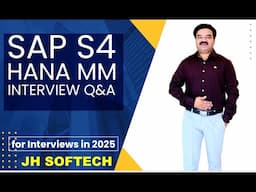 SAP S4HANA MM Interview Question Answers, Part 1
