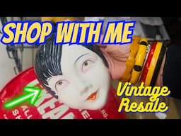 “The Trip That Just Keeps Trippin”| SHOP WITH ME | FLEA MARKET | VINTAGE RESALE | ANTIQUE MALL FINDS