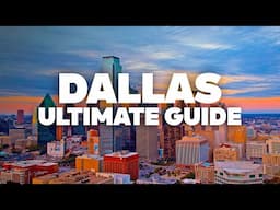 THE ULTIMATE DALLAS GUIDE! Things to do, Where to Stay, Shopping and ride!