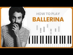Ballerina - Yehezkel Raz - PIANO TUTORIAL (Part 1)