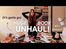 getting rid of all my books (huge unhauling!!) 📚