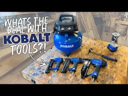 I spent $400 on Kobalt Tools // Kobalt Air Compressor and Trim Router Review