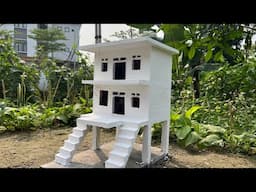 Construction General đang phát trực tiếp! mini house completion process
