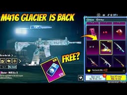 FINALLY M416 GLACIER IN CLASSIC CRATE | | HOW TO GET FREE GLACIER IN BGMI | 3.9 UPDATE NEW GUN