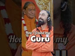 The moment of divine realization that led Swamiji to his Guru l Kripalu Ji Maharaj #shorts