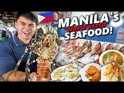 Eating Manila's "Worst Priced" Seafood🇵🇭 Spending ₱X0,000 on Filipino Seafood! Is it Scam?