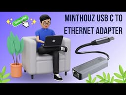 Perfect USB-C to Ethernet Solution for Mac, Windows, and Linux – Minthouz Delivers!
