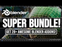 The Most Awesome Blender Bundle Of All Time! (28 Addons for $30)