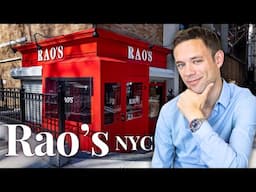 Eating at Rao’s. The Most EXCLUSIVE Restaurant in NYC