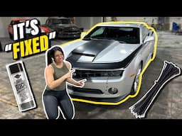 Quick ZipTie Fix on 2011 Camaro Escalated - Not Sure if I’m Disappointed or Proud? 😅