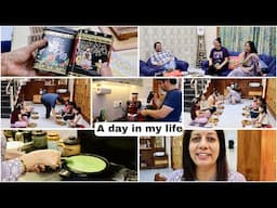 When my senior came to meet me| She gifted me my favourite things| A day of Navmi poojan