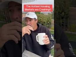 The hottest housing markets are crashing. How to avoid the trend. #realestate #realestateinvesting