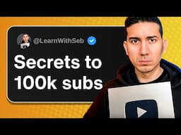 10 Things I Wish I Knew Before Starting YouTube (100k YouTuber Explains)