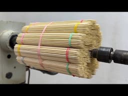 Craft Woodturning Products - Projects From Bamboo Skewers And Epoxy Resin Into Artistic Masterpiece