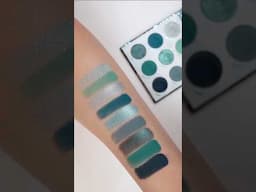 Colourpop High Tide 💚#makeupswatches #makeupinspo #eyeshadows #palettes #greenpalettes #greenmakeuo