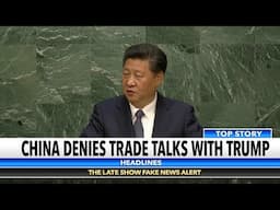 Footage Of Trump’s Trade Talks With China’s President