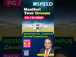 Speed Medical Village for NEET PG | NEET SS | FMGE #neetsspreparation #fmge #neetpg