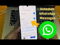 Schedule WhatsApp Messages Automatically on Android – Easy & Free!