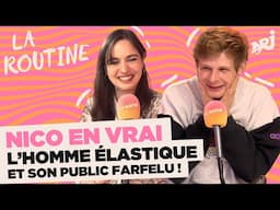 NICO EN VRAI : l'homme élastique et son public farfelu ! | LA ROUTINE