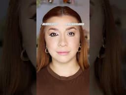 Olhos amendoados VS olhos alongados #makeup #maquiagem #shorts