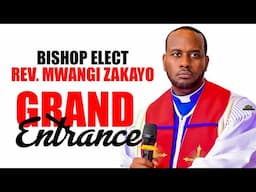 BISHOP ELECT REV.MWANGI ZAKAYO GRAND ENTRANCE AT PRIESTHOOL CHURCH KAMUTIINI