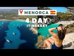 MENORCA 4-DAY ITINERARY 2025: Where to stay, transport & daily itinerary (North, South, West & East)