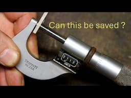 Starrett 216 Micrometer Repair Attempt